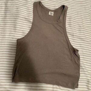 Aritzia Sunday Best Green Tank Top